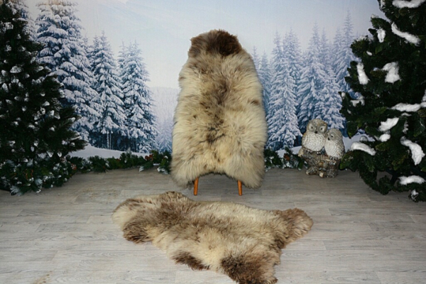 Twinset Lammfell Beige Coloure 2er Set Öko XXL